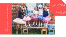 Load image into Gallery viewer, TU-01 French Q.cutians Girls Tutu skirt
