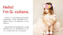 Load image into Gallery viewer, TU-02 French Q.cutians Girls Tutu dress
