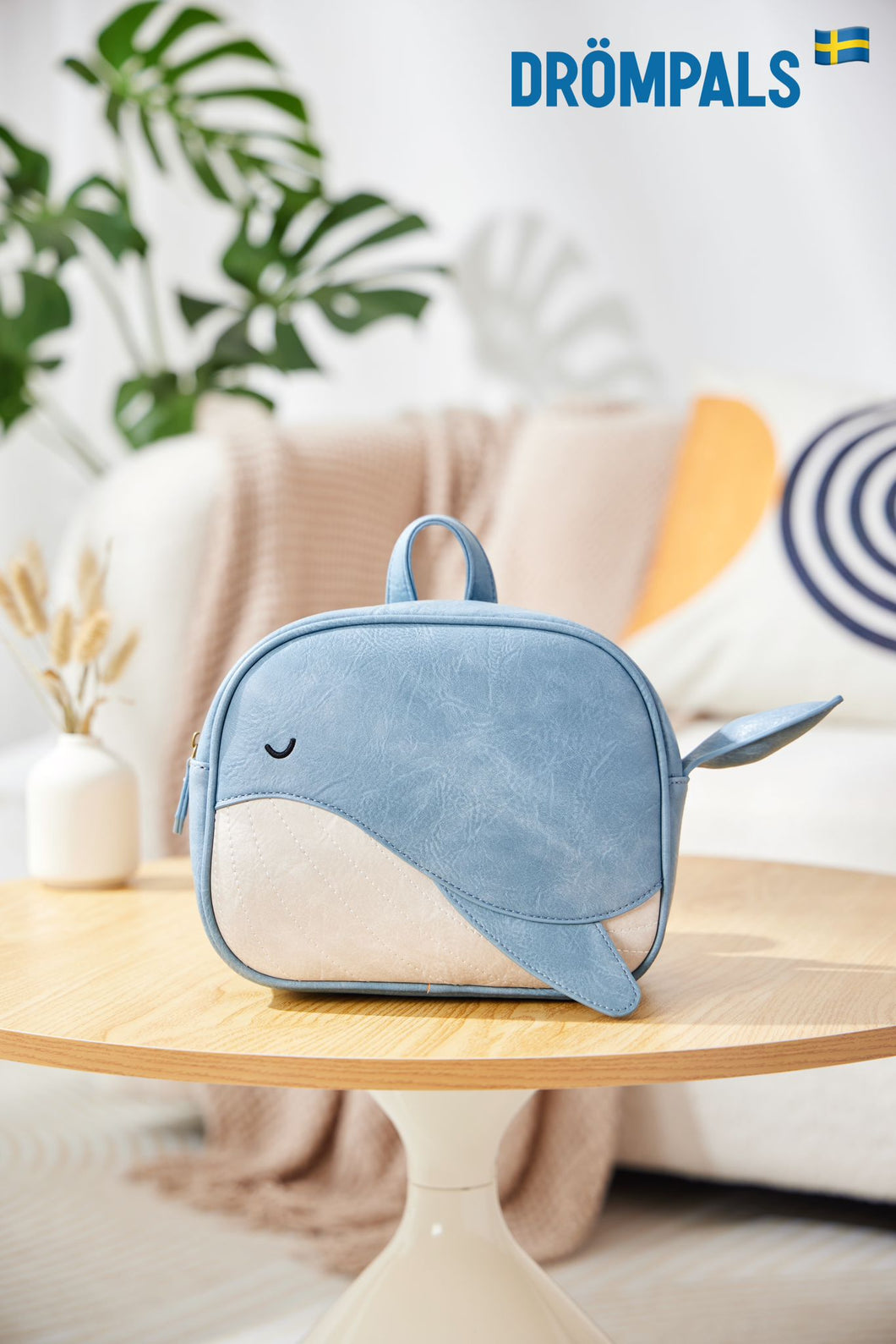 DP-001-11 DRÖMPALS Eco Kids' Backpack - Whale