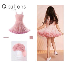 Load image into Gallery viewer, TU-02 French Q.cutians Girls Tutu dress
