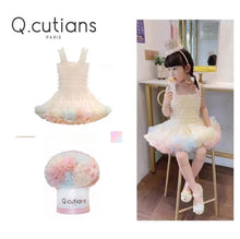 Load image into Gallery viewer, TU-02 French Q.cutians Girls Tutu dress
