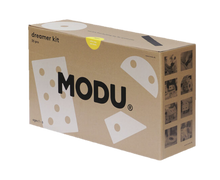 Load image into Gallery viewer, MU-01 Danish MODU Building Blocks set – Dreamer Kit (Yellow / Red / Blue)
