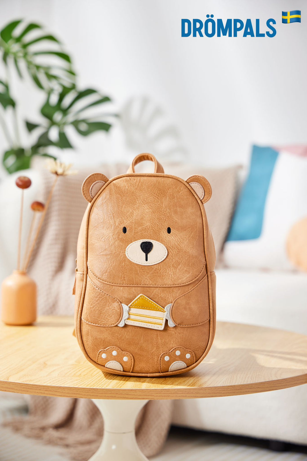 DP-001-08 DRÖMPALS Eco Kids' Backpack - Bear