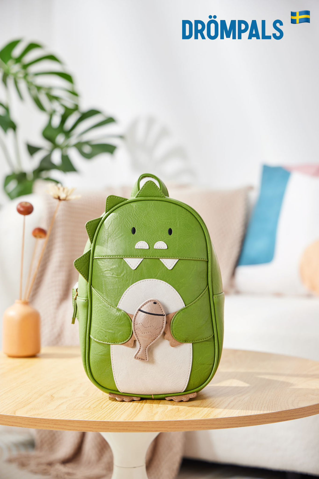 DP-001-03 DRÖMPALS Eco Kids' Backpack - Dinosaur