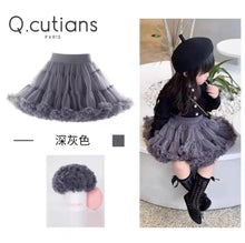 Load image into Gallery viewer, TU-01 French Q.cutians Girls Tutu skirt
