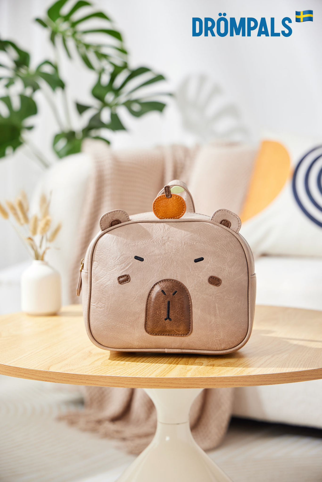 DP-001-14 DRÖMPALS Eco Kids' Backpack - Capybara