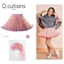 Load image into Gallery viewer, TU-01 French Q.cutians Girls Tutu skirt
